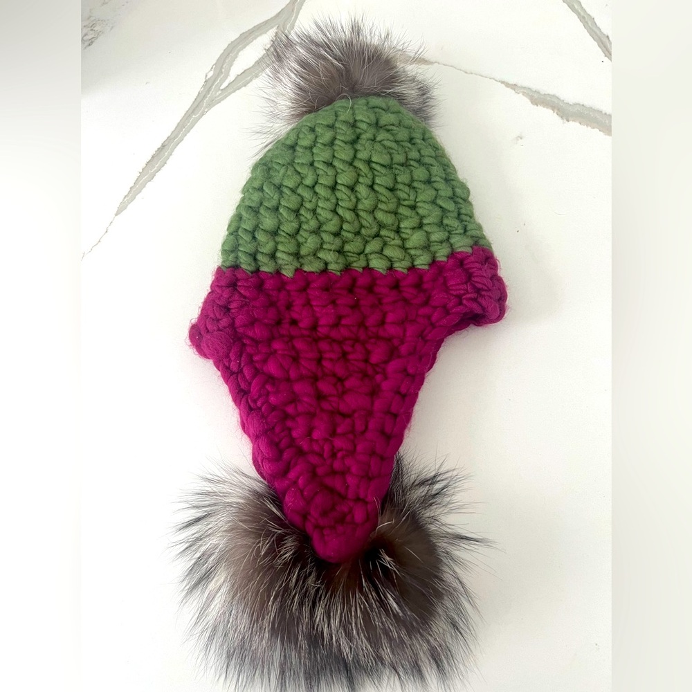 Custom Triple Trouble Misha Lambert winter Hat